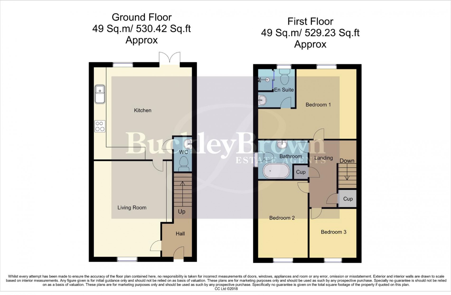 Floorplan for The Hay Fields, Rainworth, Mansfield