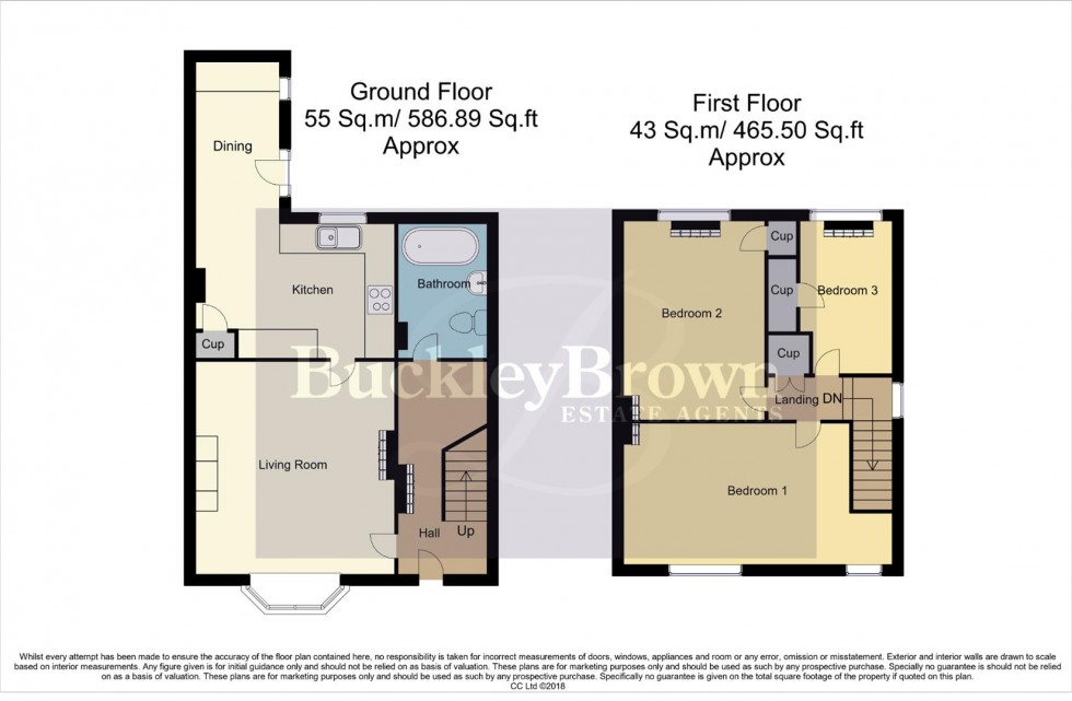Floorplan for Forest Road, New Ollerton, Newark