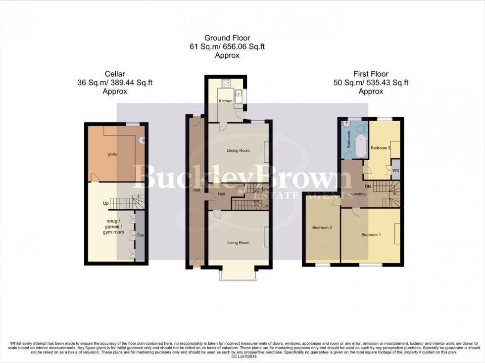 Floorplan for Stanley Road, Mansfield