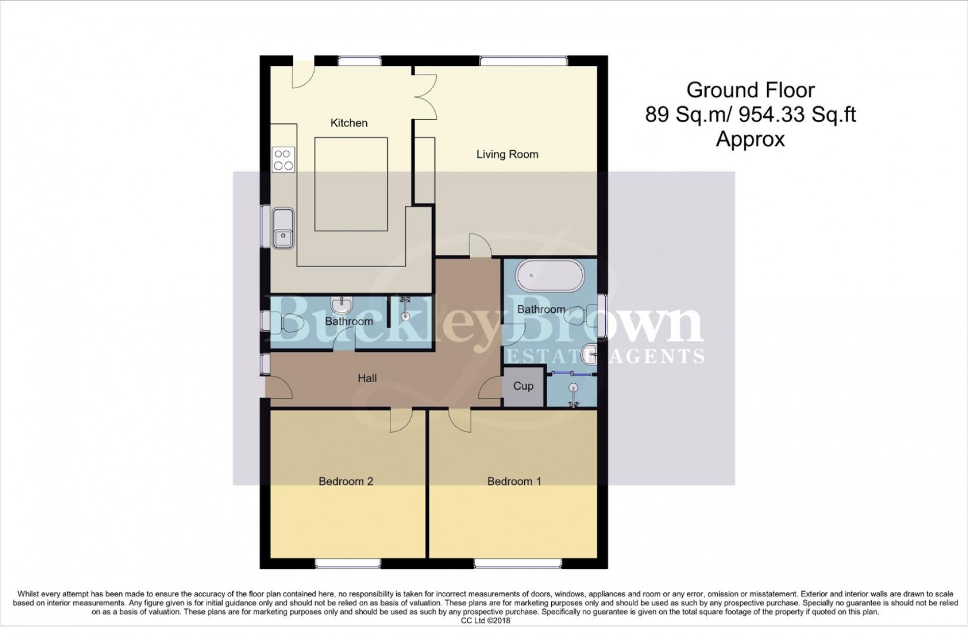 Floorplan for Peel Road, Mansfield