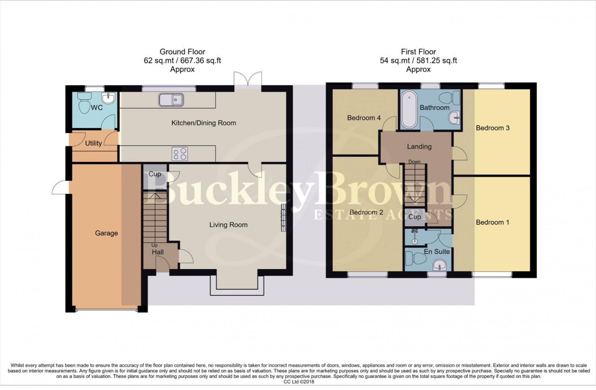Floorplan for Studland Close, Mansfield Woodhouse, Mansfield