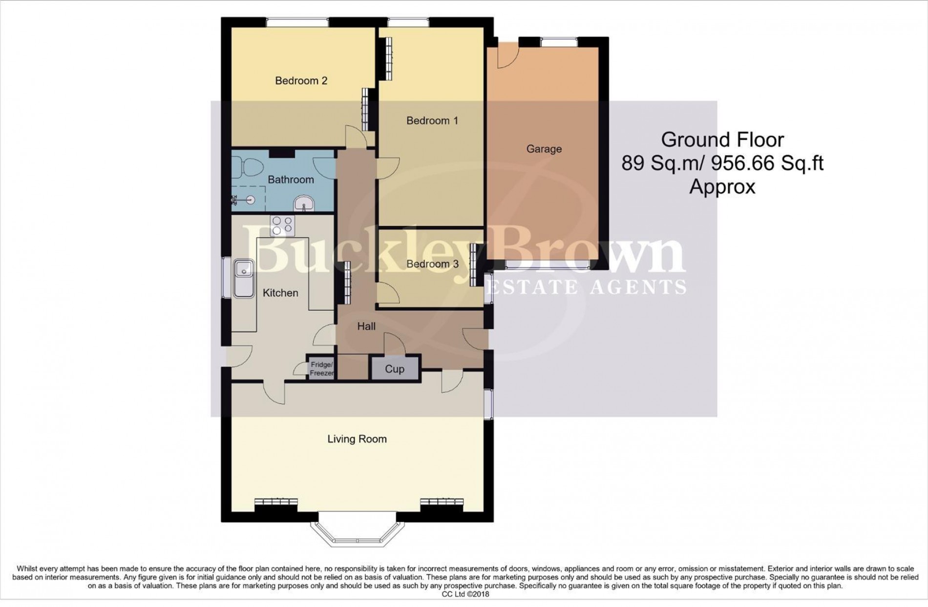 Floorplan for Ridgeway Lane, Warsop, Mansfield