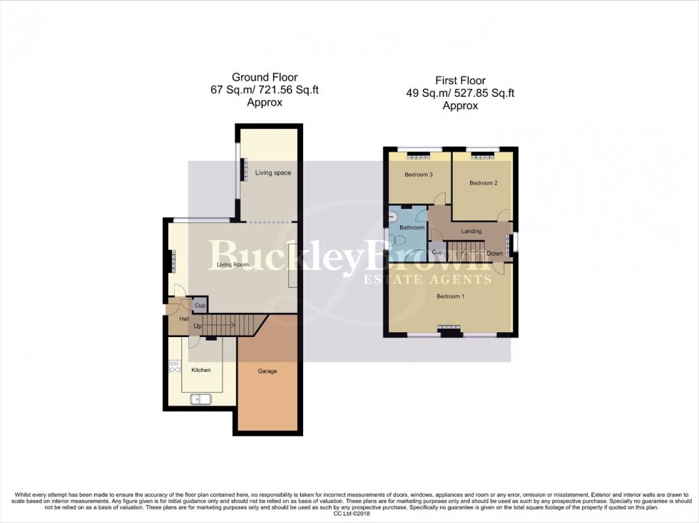 Floorplan for Rotherham Road, New Houghton, Mansfield