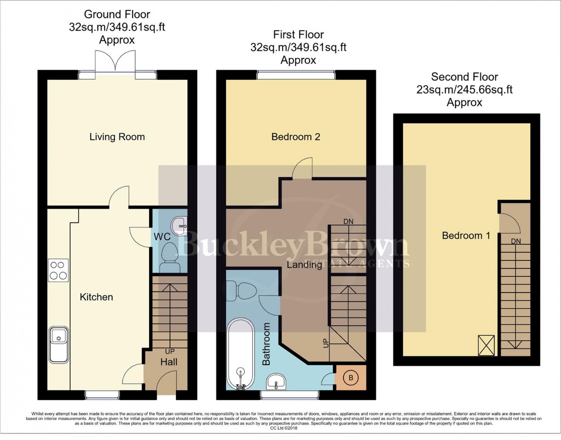 Floorplan for Plot 4, Southwell Court, Southwell Road, Mansfield