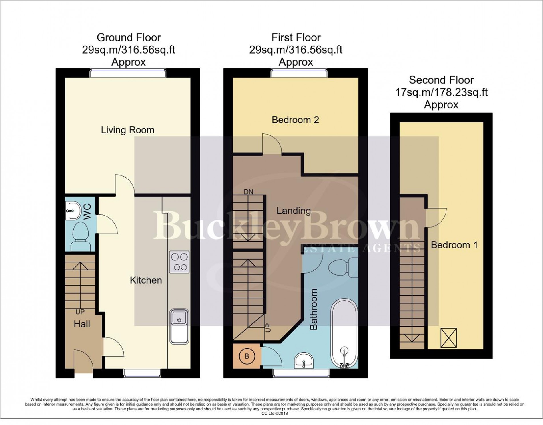 Floorplan for Plot 1, Southwell Court, Southwell Road, Mansfield