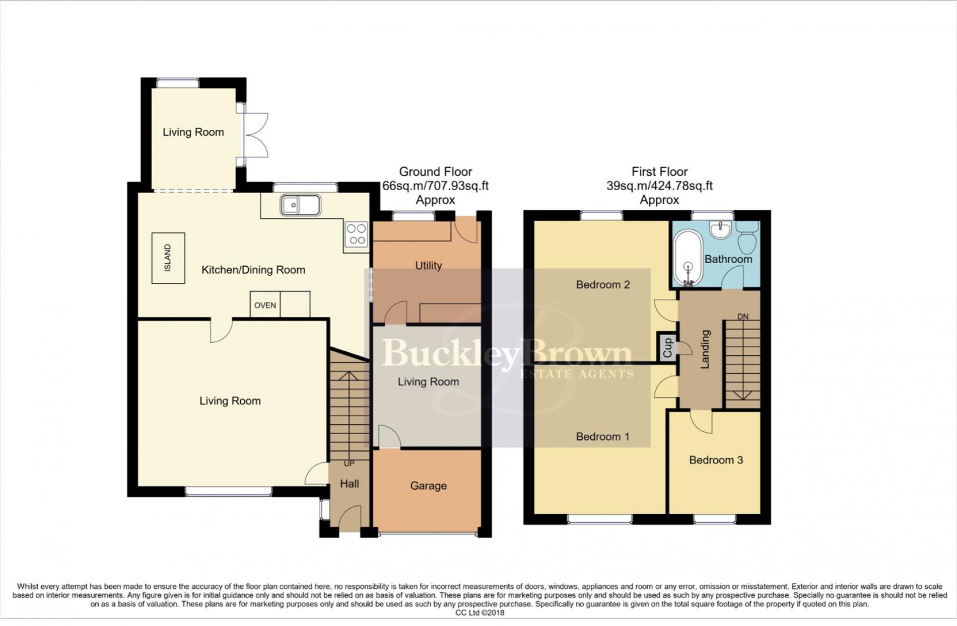 Floorplan for Heatherley Drive, Forest Town, Mansfield