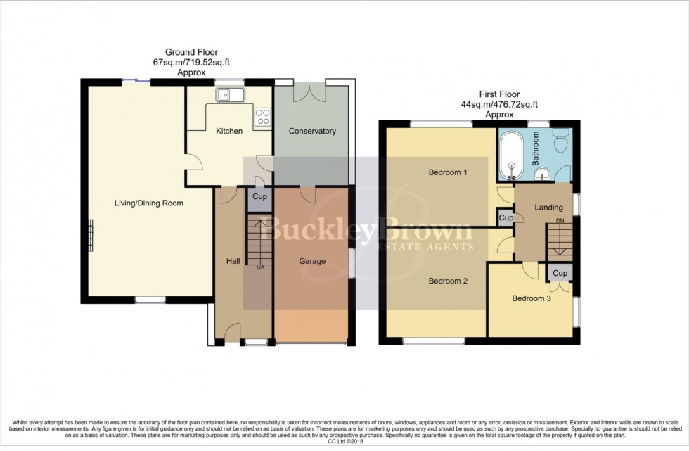 Floorplan for Leeming Close, Warsop, Mansfield