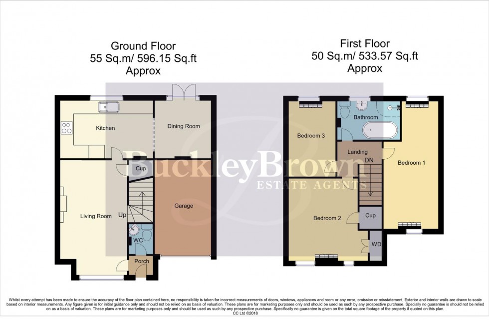 Floorplan for St. Chads Close, Mansfield