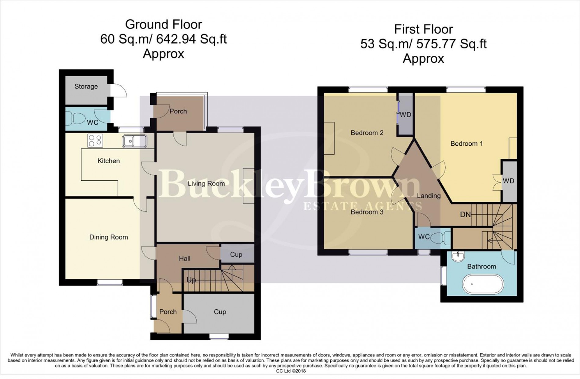 Floorplan for Budby Crescent, Meden Vale, Mansfield