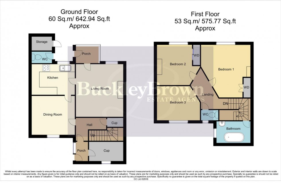 Floorplan for Budby Crescent, Meden Vale, Mansfield