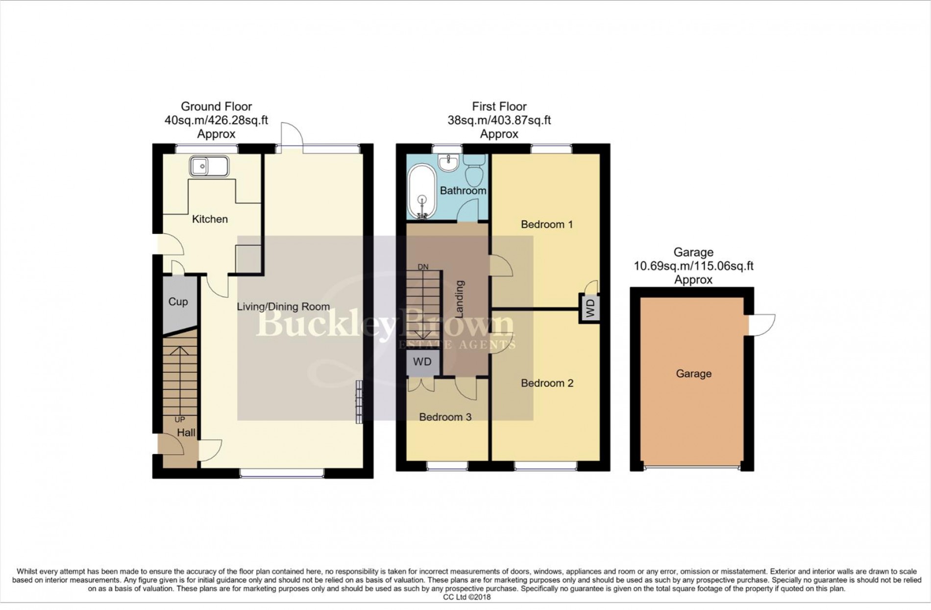 Floorplan for Lymington Road, Mansfield