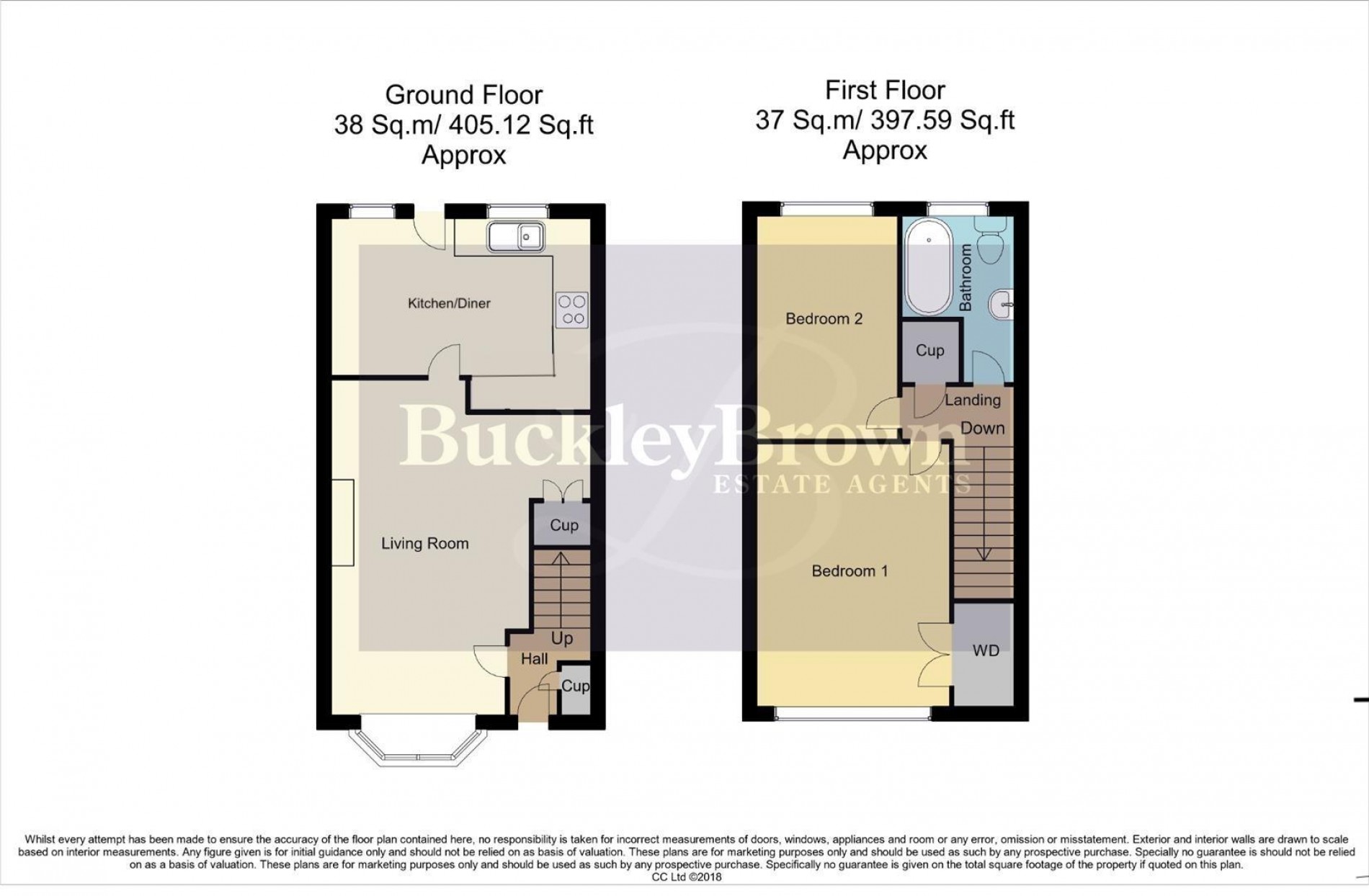 Floorplan for Woodside Road, Ravenshead, Nottingham