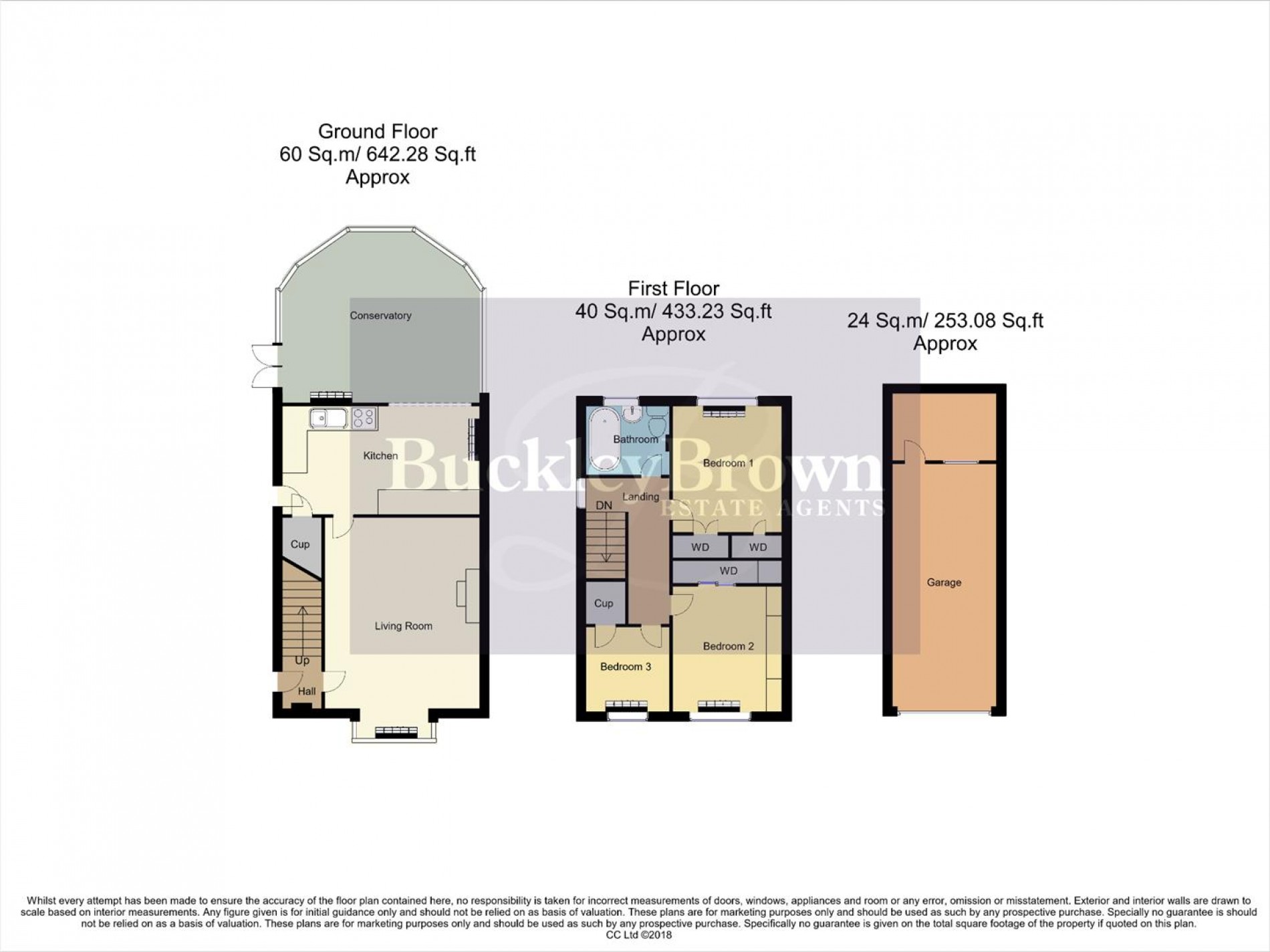Floorplan for Cranborne Close, Mansfield