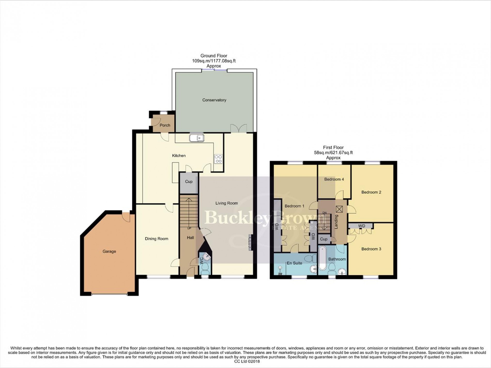 Floorplan for Greenfield Close, Edwinstowe, Mansfield