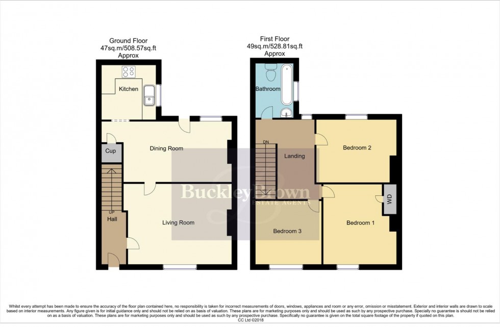 Floorplan for Walesby Lane, New Ollerton, Newark