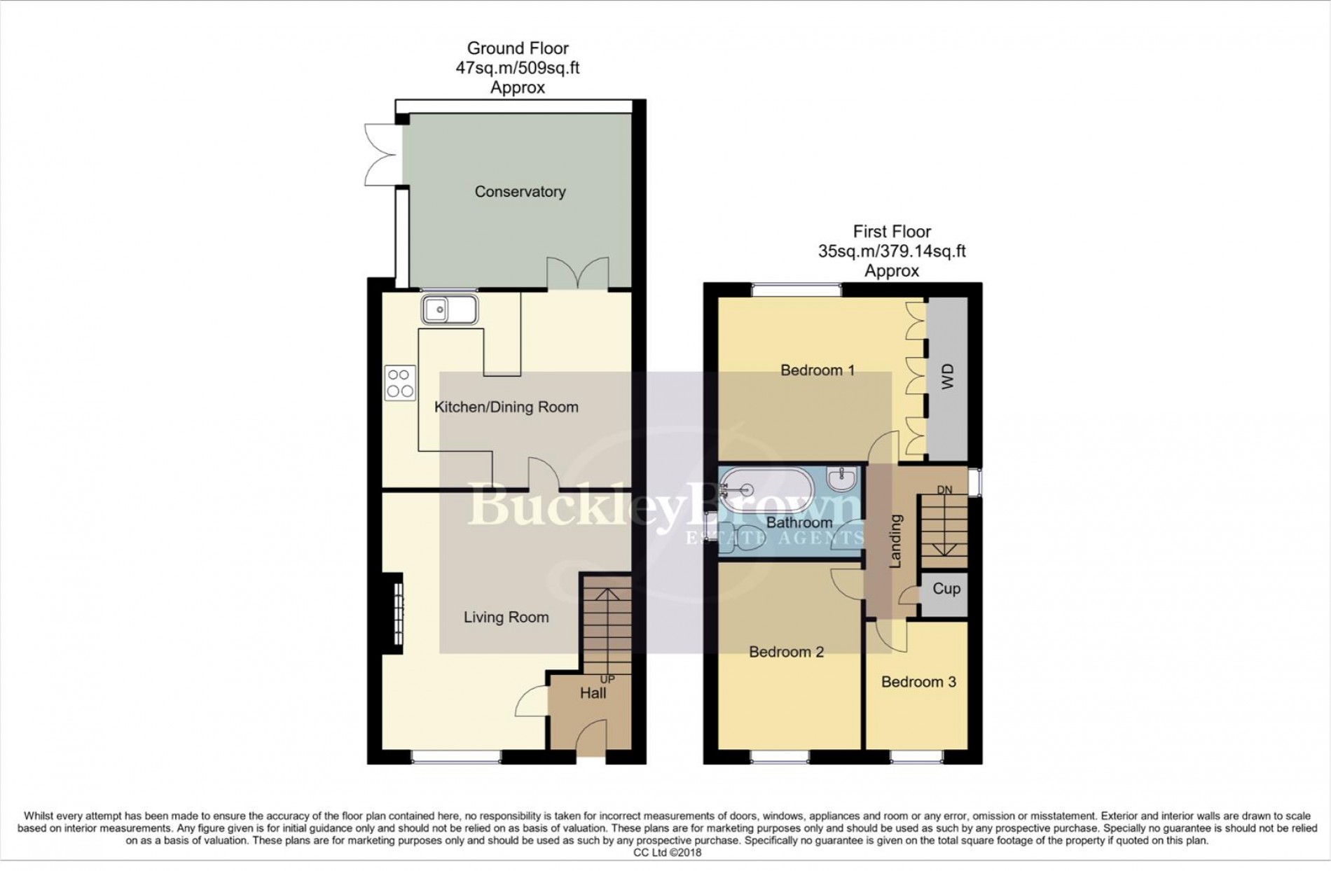 Floorplan for Alder Close, Forest Town, Mansfield