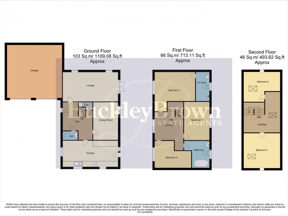 Floorplan for Plot 11, Highfield Farm, Palterton