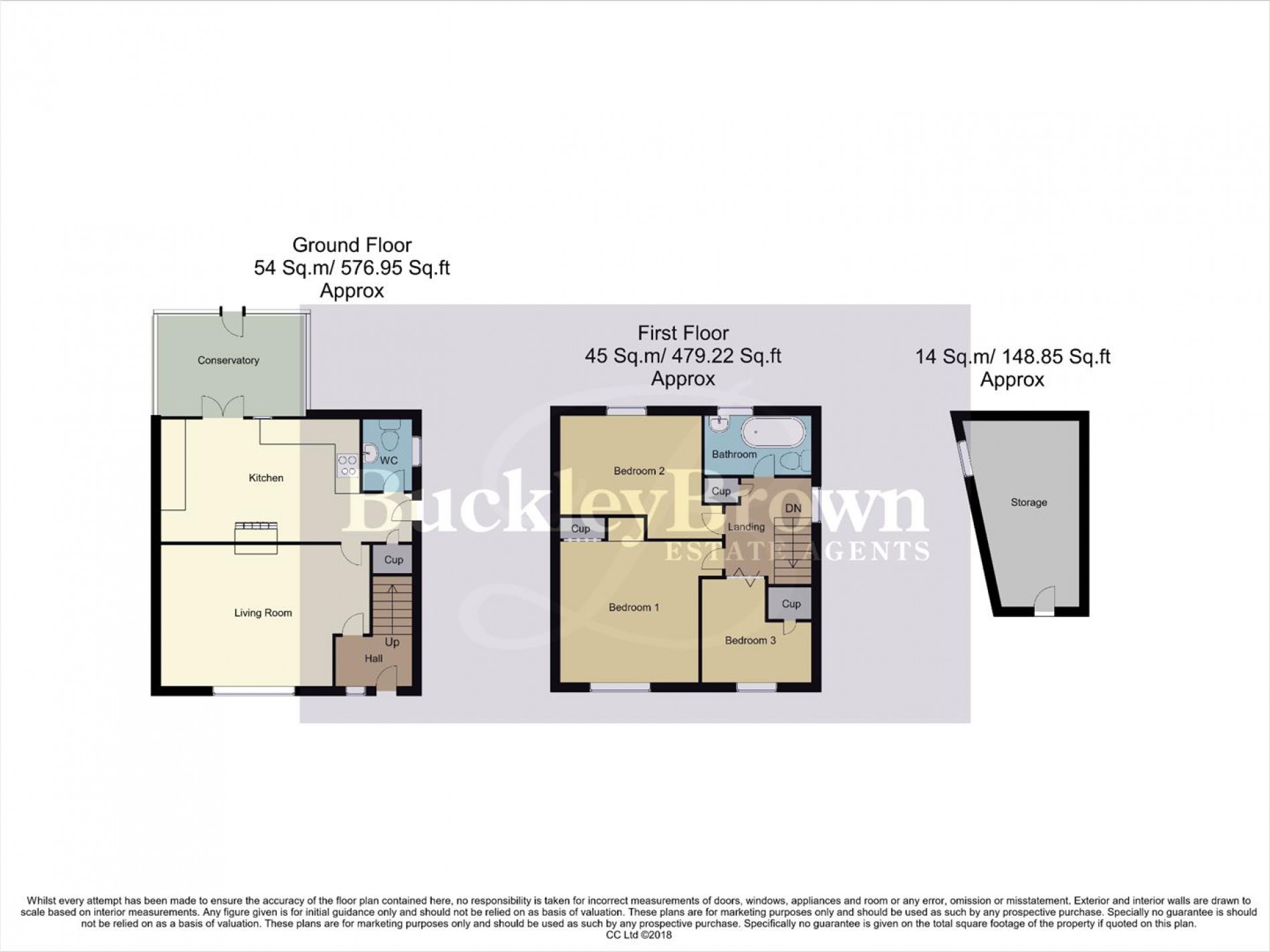Floorplan for Mount Crescent, Warsop, Mansfield
