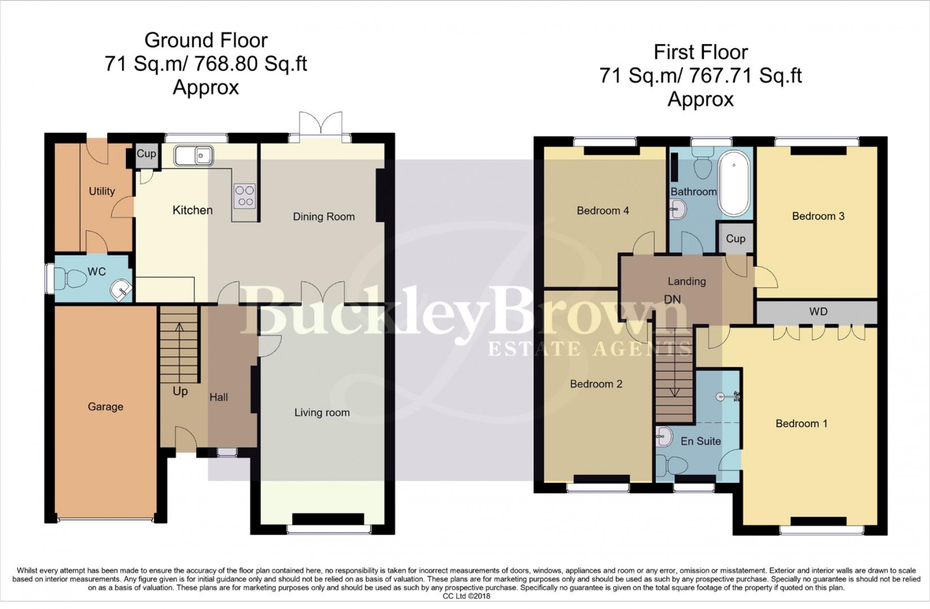Floorplan for Rockstone Way, Mansfield Woodhouse, Mansfield