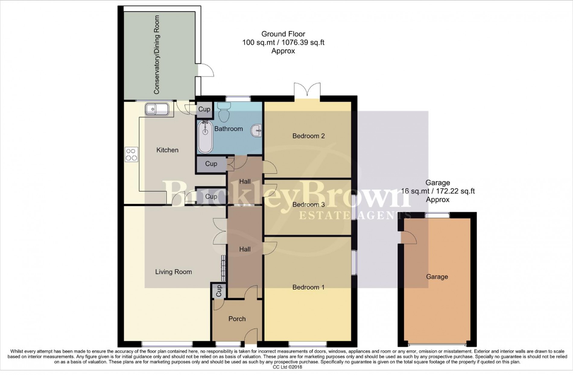 Floorplan for Kennedy Court, Walesby, Newark
