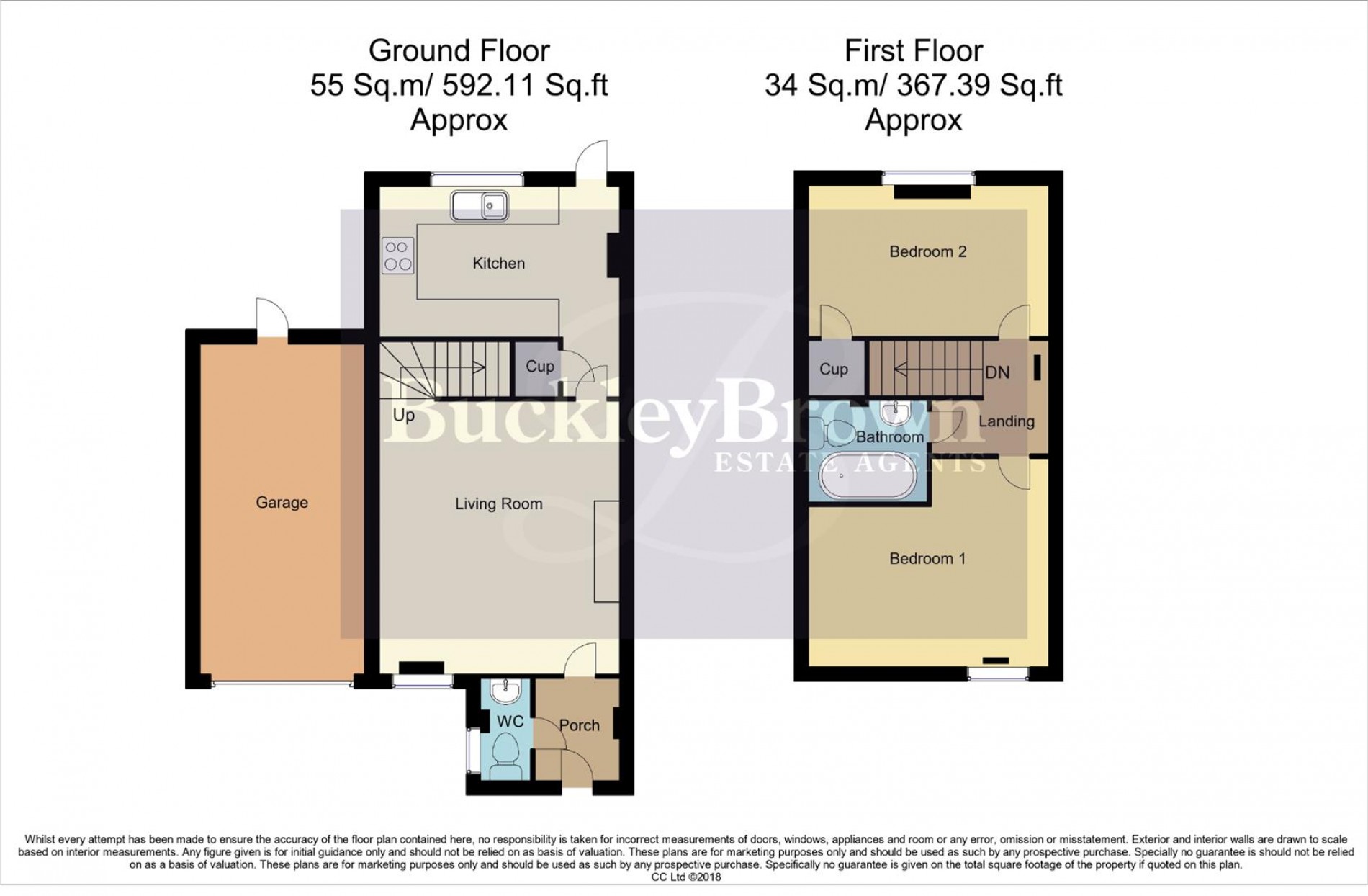 Floorplan for Maple Close, Bolsover