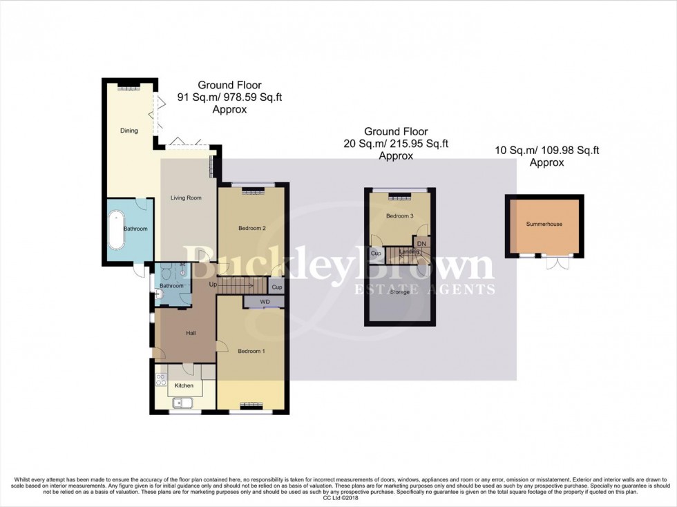 Floorplan for Canterbury Close, Mansfield Woodhouse, Mansfield