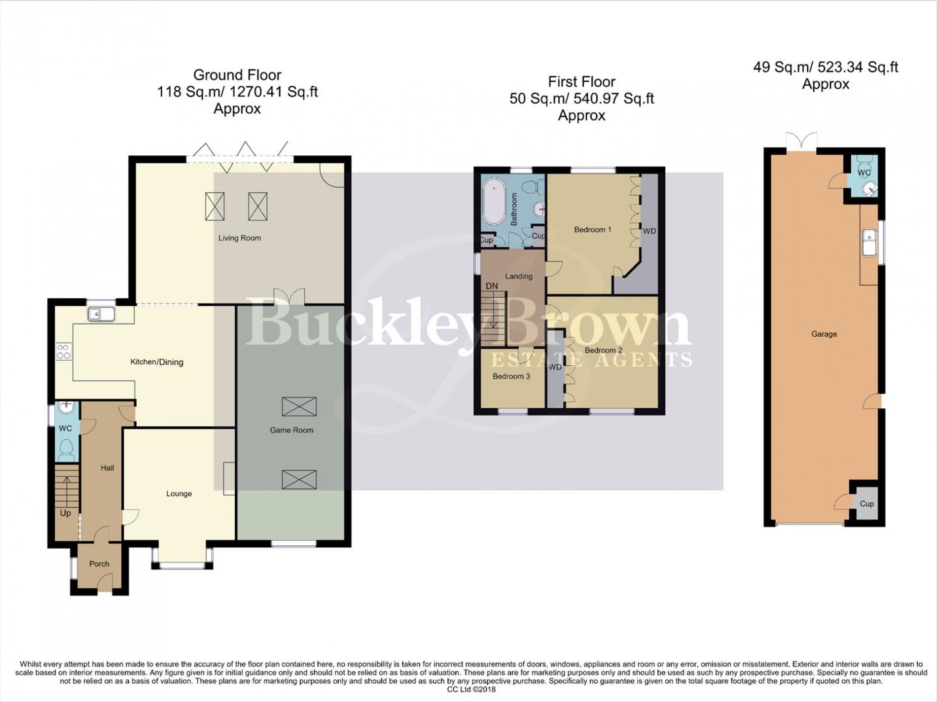 Floorplan for Worksop Road, Mastin Moor, Chesterfield