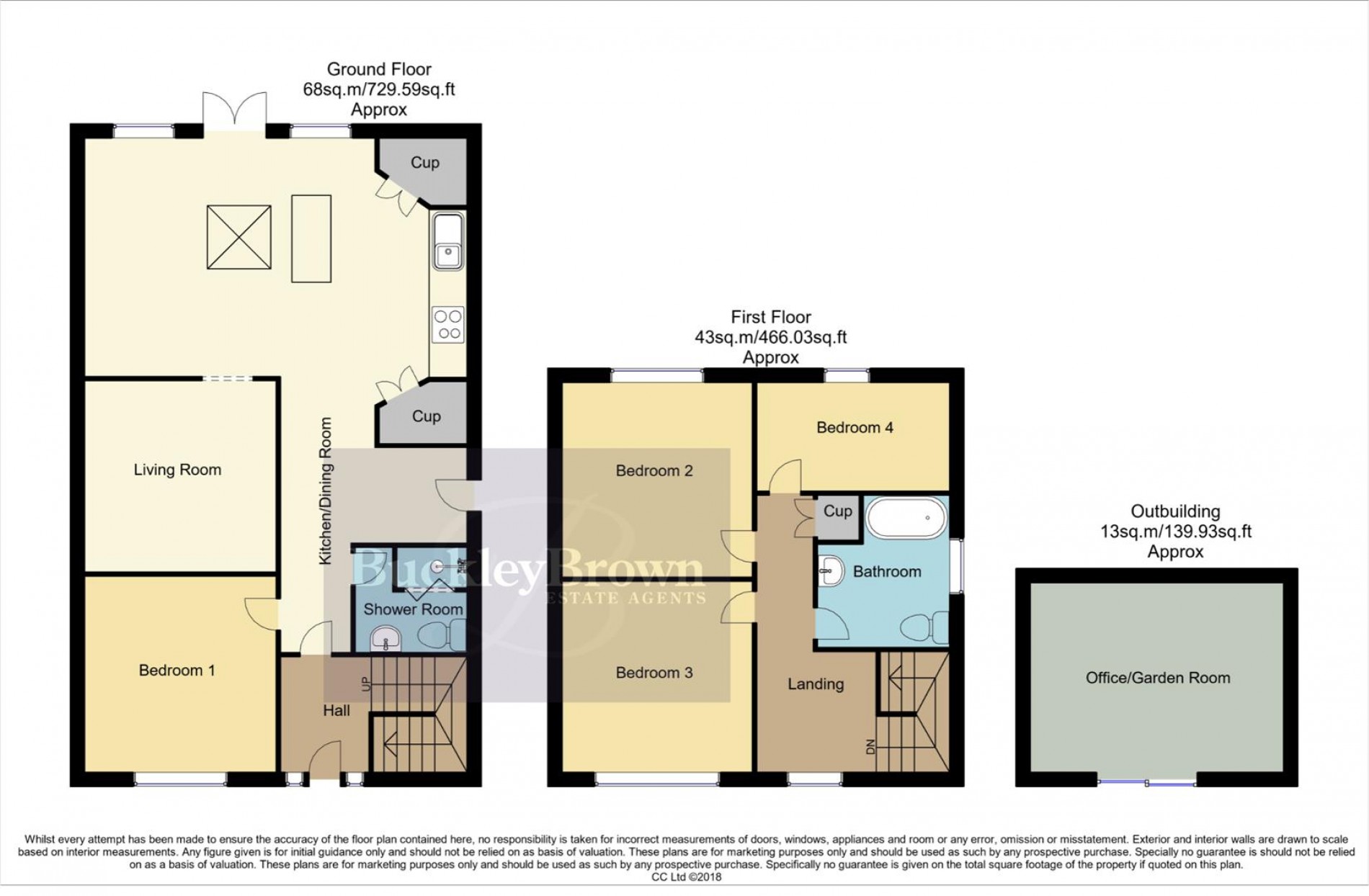 Floorplan for Manor Close, Walesby, Newark