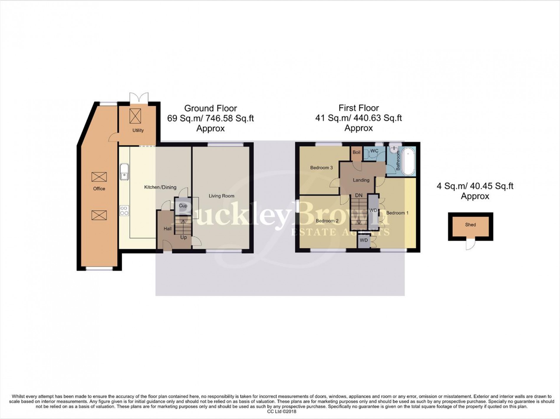Floorplan for The Mount, Forest Town, Mansfield