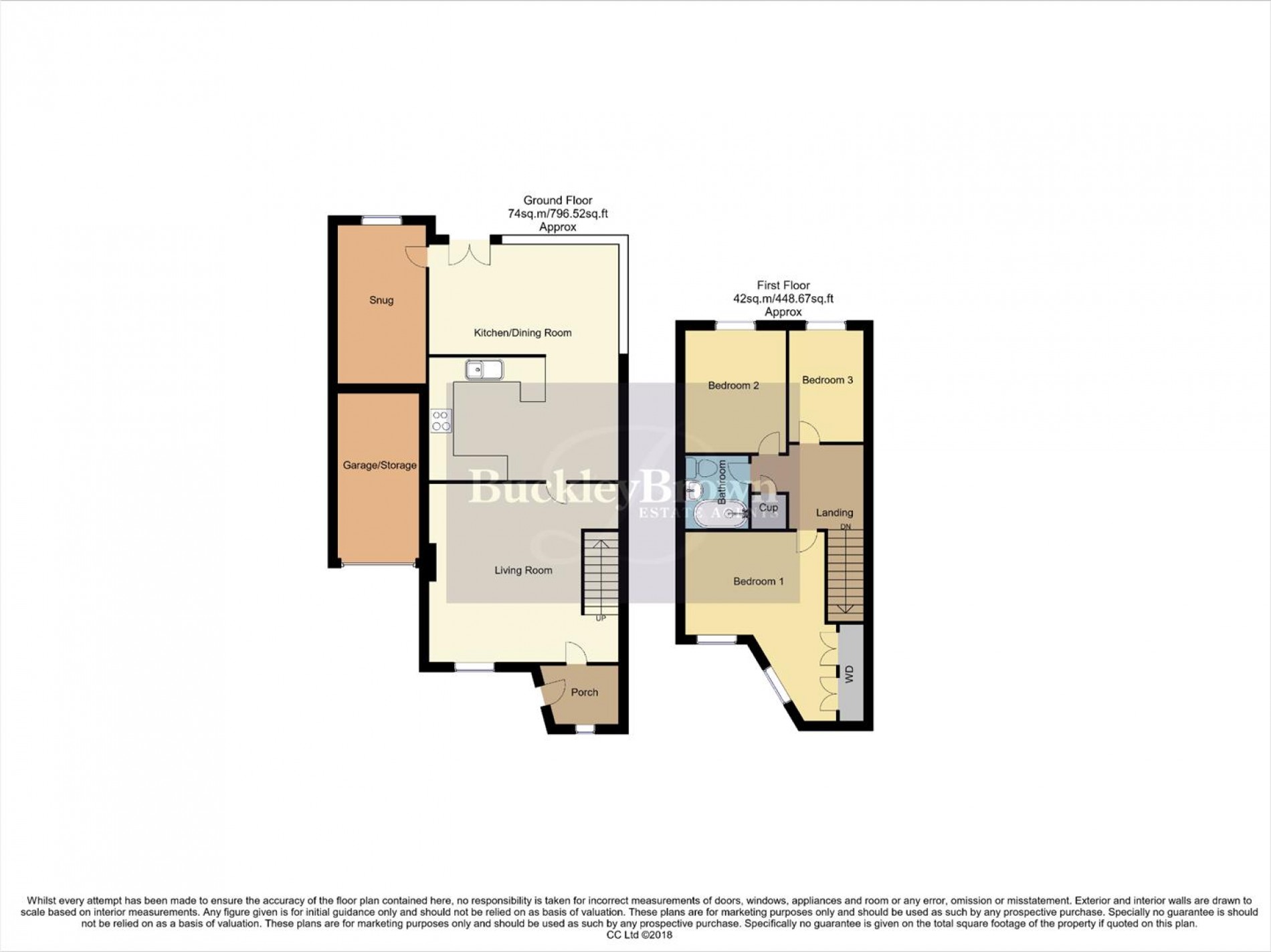 Floorplan for Snaefell Avenue, Forest Town, Mansfield