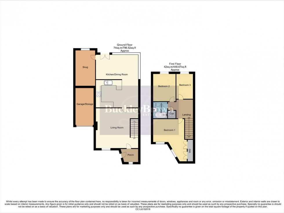 Floorplan for Snaefell Avenue, Forest Town, Mansfield