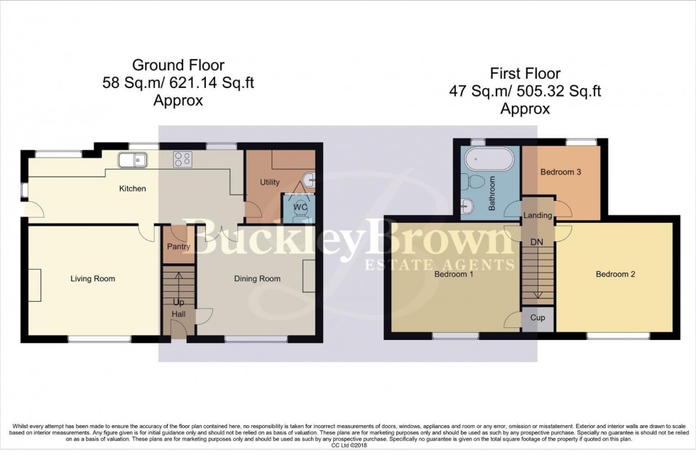Floorplan for Derby Road, Kirkby-In-Ashfield, Nottingham