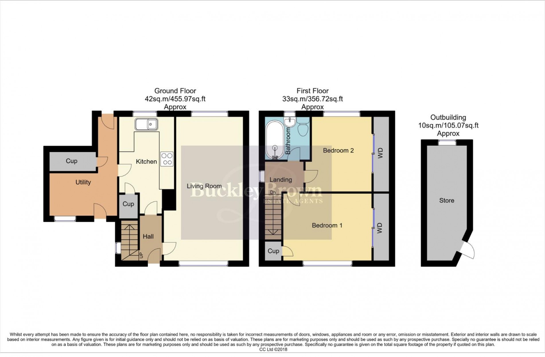 Floorplan for Newlands Drive, Forest Town, Mansfield