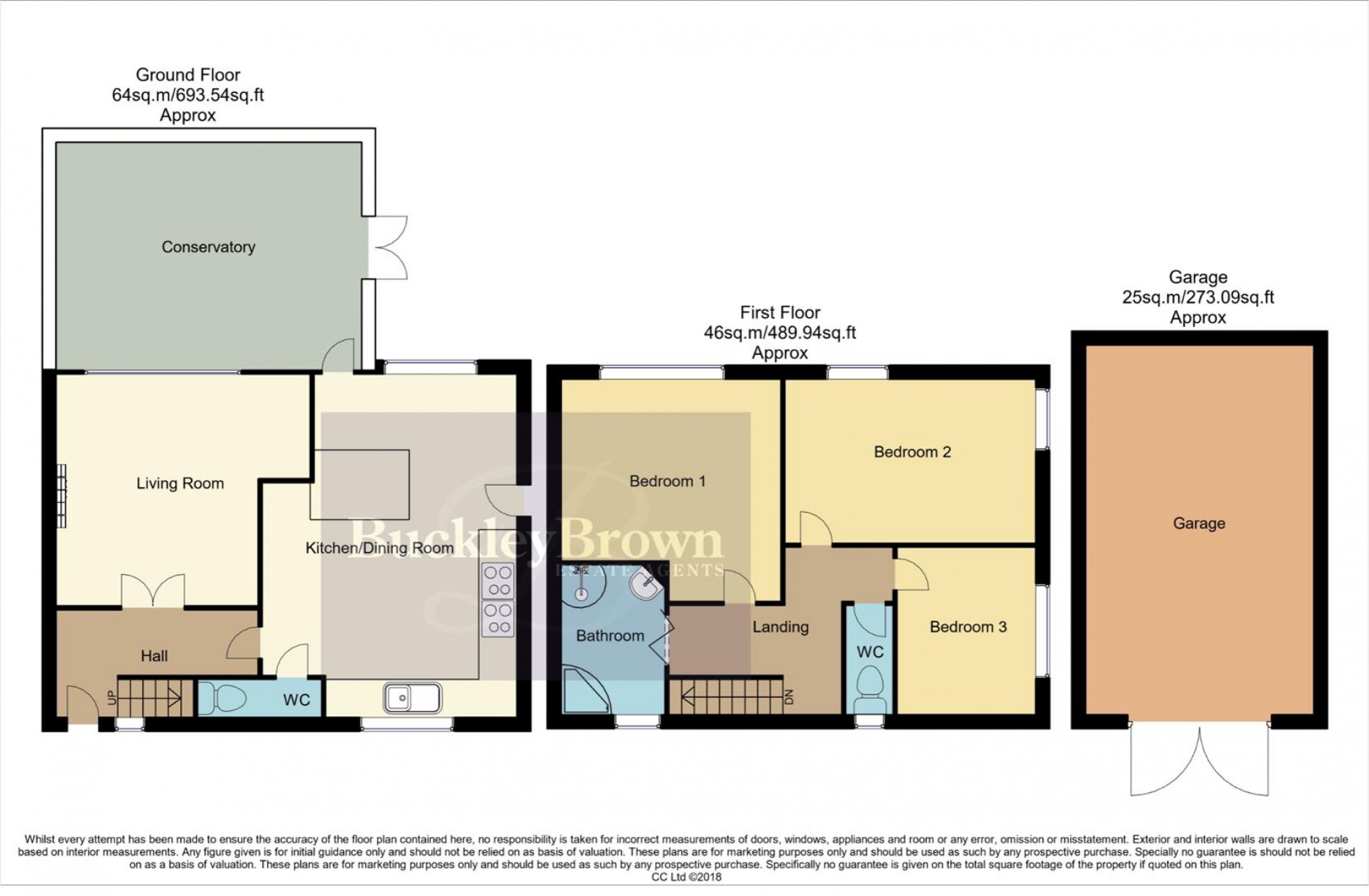 Floorplan for Abbey Road, Edwinstowe, Mansfield
