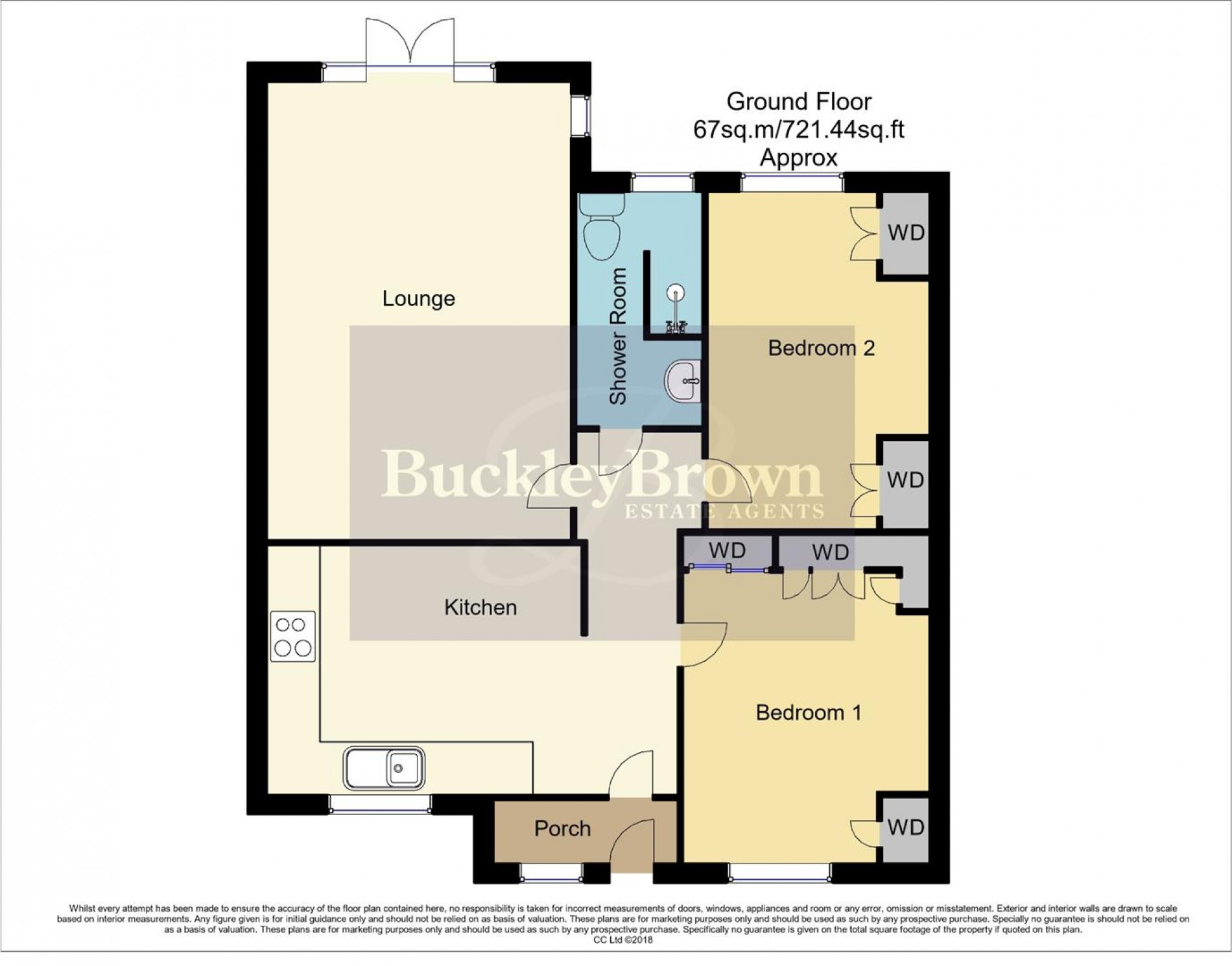 Floorplan for Keyworth Close, Mansfield