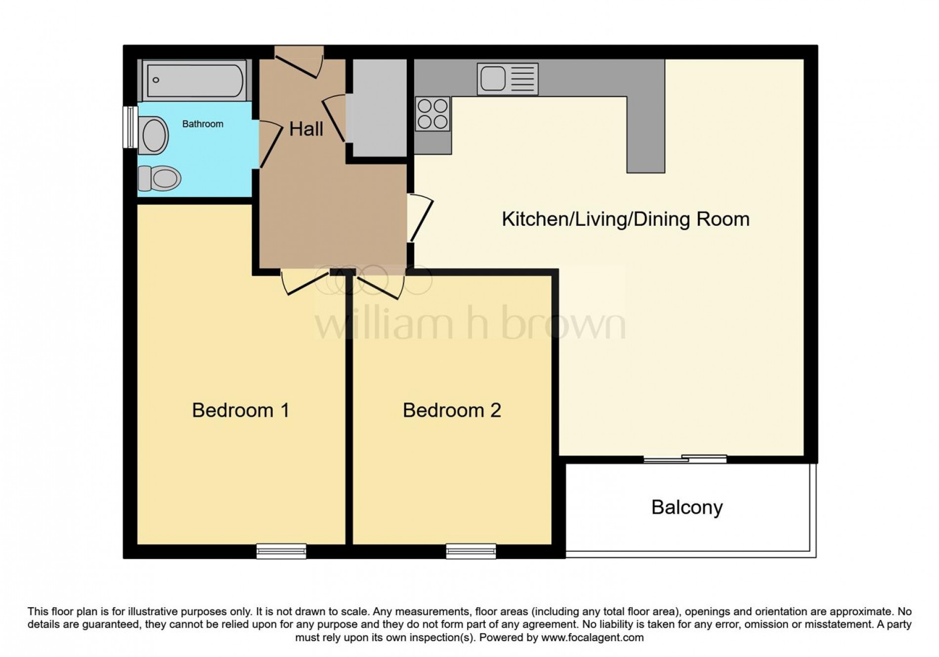 Floorplan for Plot 18, Valley Lane, Mansfield