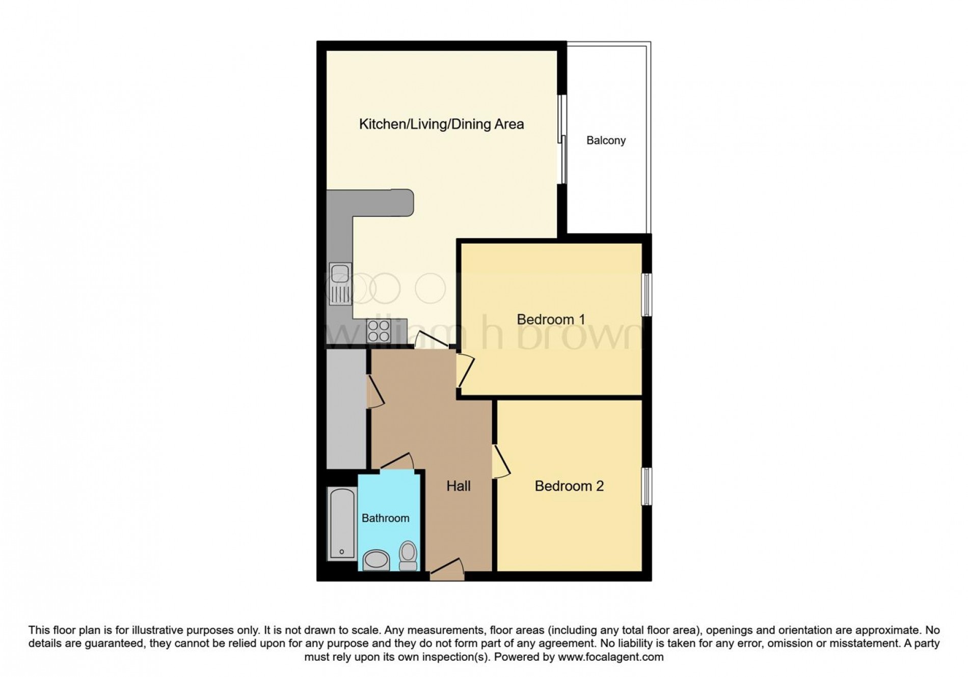 Floorplan for Plot 19, Valley Lane, Mansfield