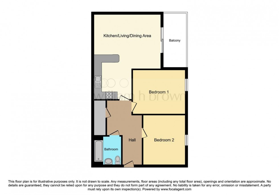 Floorplan for Plot 19, Valley Lane, Mansfield