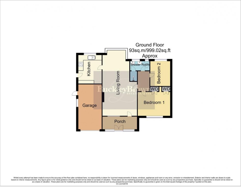 Floorplan for Lintin Avenue, Edwinstowe, Mansfield