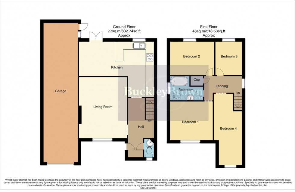 Floorplan for Crosby Close, Forest Town, Mansfield