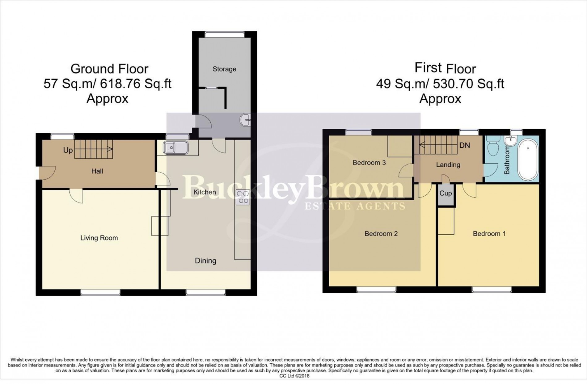 Floorplan for Beck Crescent, Mansfield