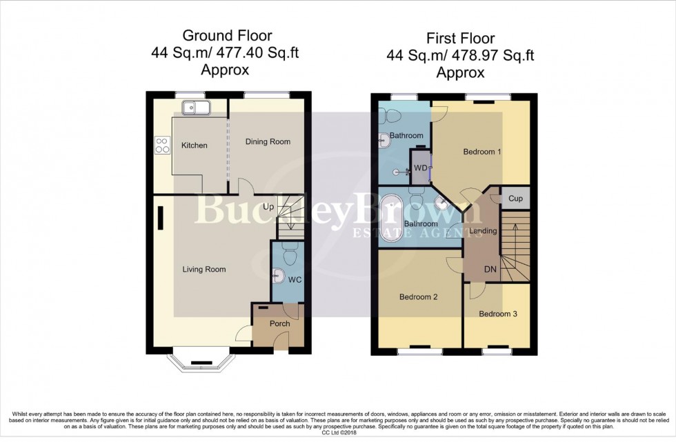Floorplan for The Dukeries, Mansfield