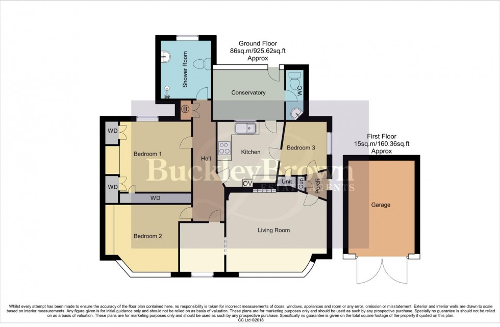 Floorplan for Hillsway Crescent, Mansfield