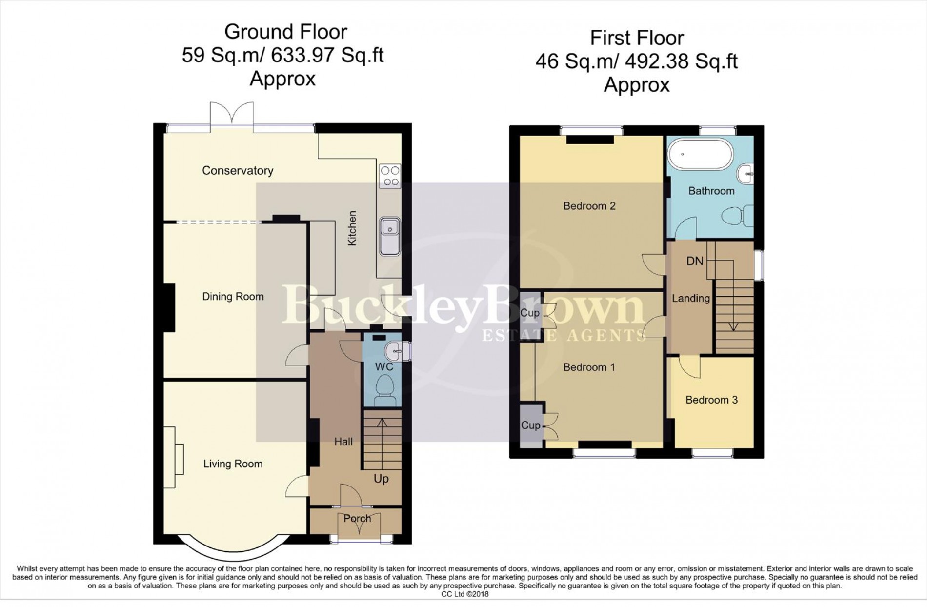 Floorplan for West View, Bolsover, Chesterfield