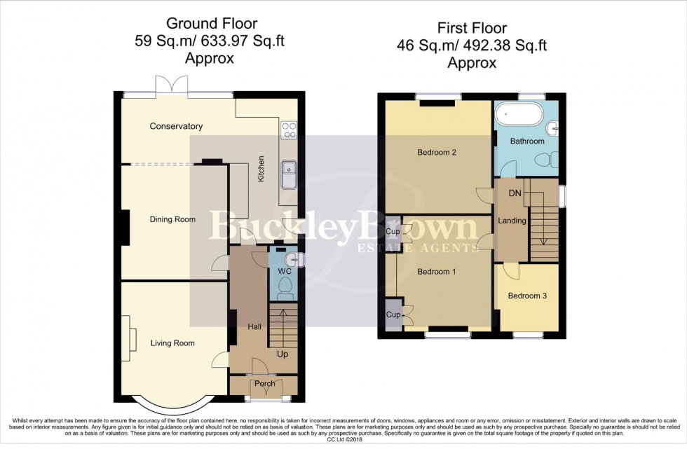 Floorplan for West View, Bolsover, Chesterfield