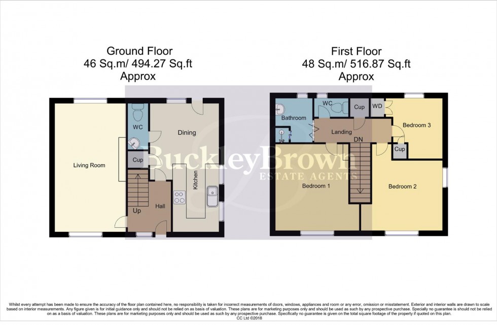 Floorplan for Petersmith Drive, New Ollerton, Newark