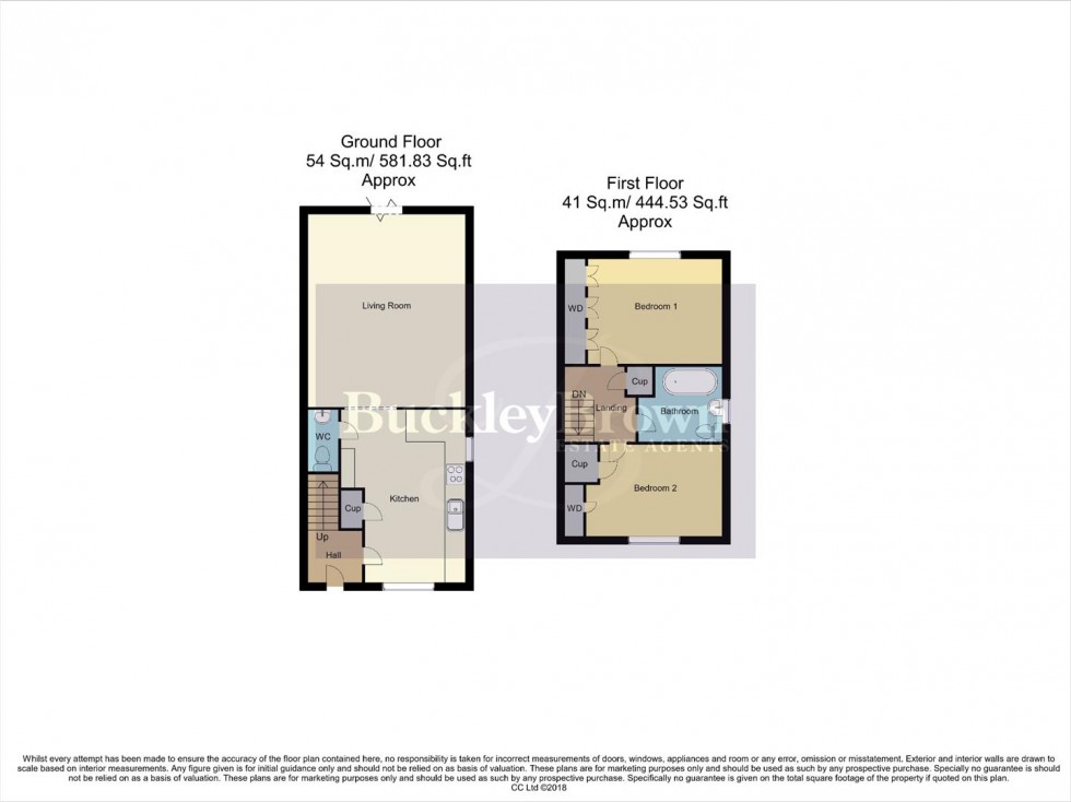 Floorplan for Juniper Drive, Bolsover