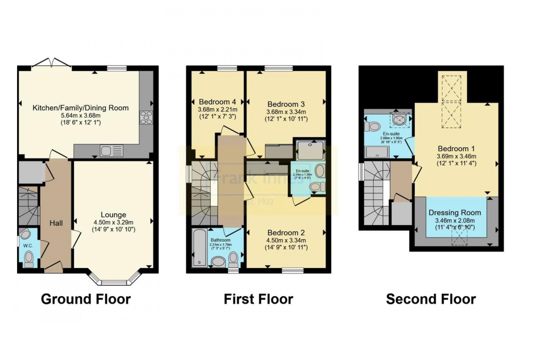 Floorplan for Topaz Crescent, Sutton-In-Ashfield