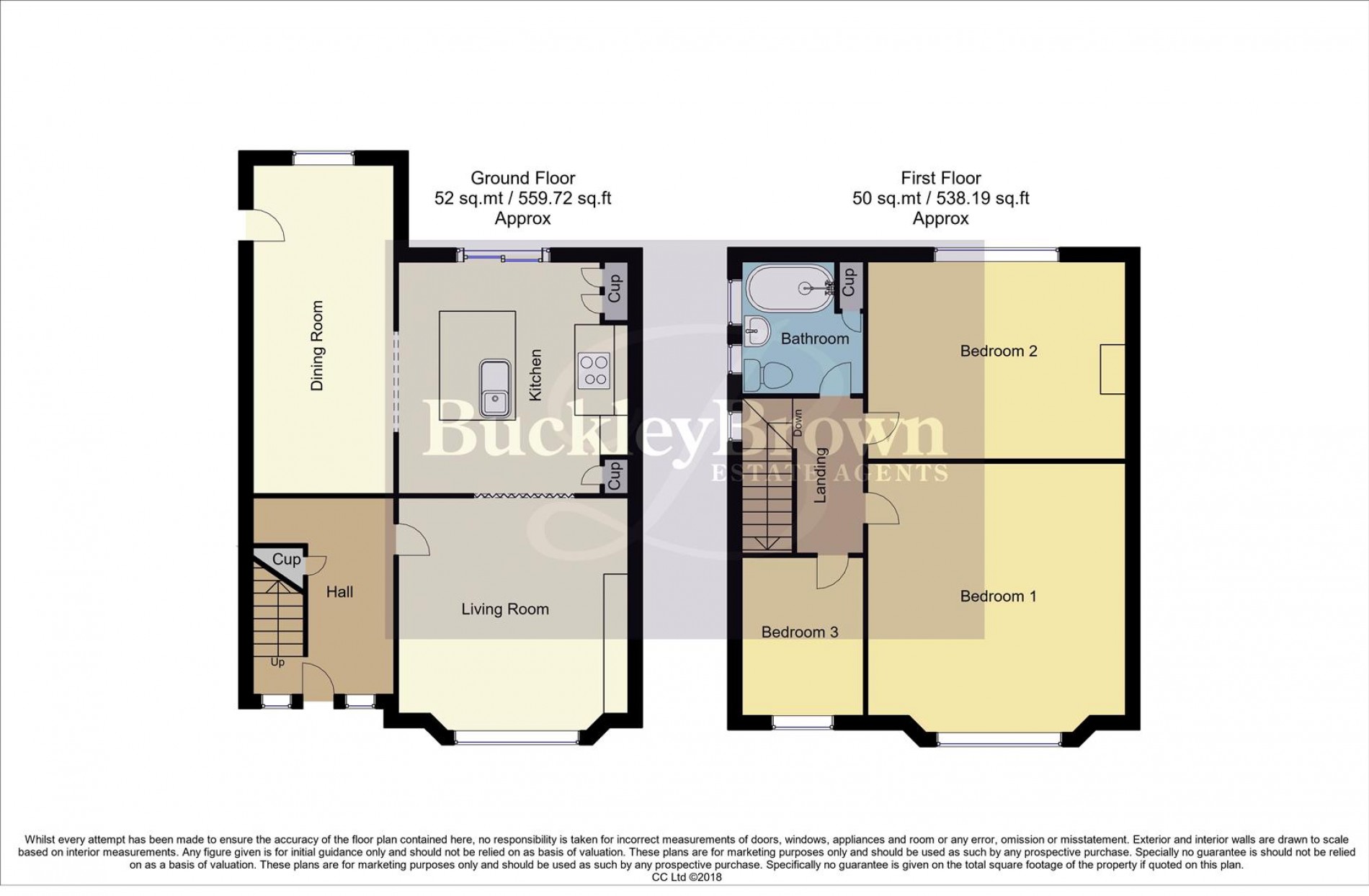 Floorplan for Leabrooks Avenue, Sutton-In-Ashfield