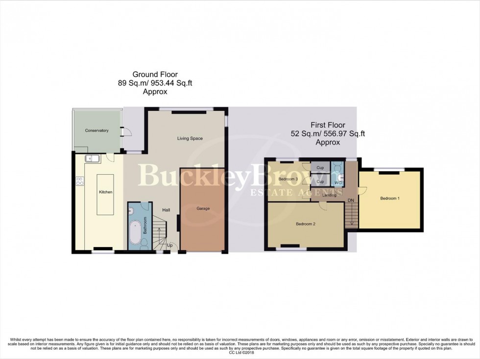 Floorplan for Stonechurch View, Annesley, Nottingham